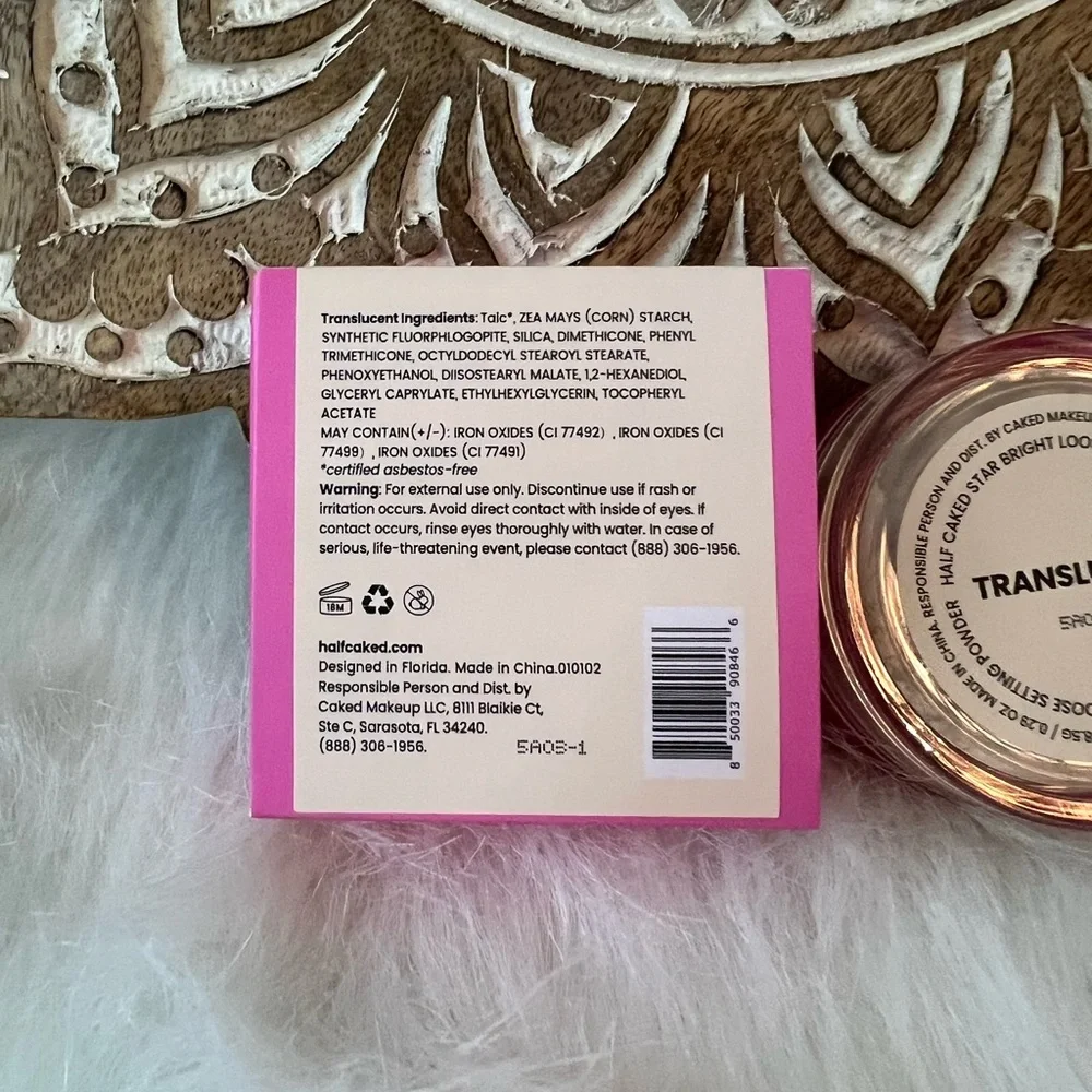 🟩 $8 when bundled NIB Half Caked Translucent Setting Powder - Picture 3 of 5